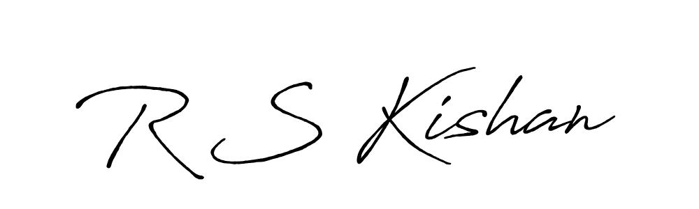 How to Draw R S Kishan signature style? Antro_Vectra_Bolder is a latest design signature styles for name R S Kishan. R S Kishan signature style 7 images and pictures png