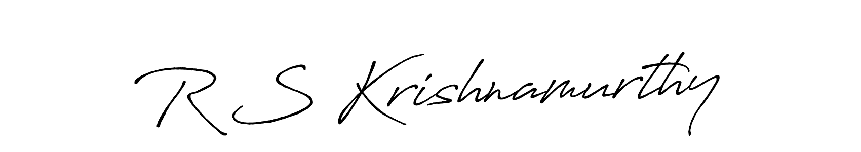 Best and Professional Signature Style for R S Krishnamurthy. Antro_Vectra_Bolder Best Signature Style Collection. R S Krishnamurthy signature style 7 images and pictures png