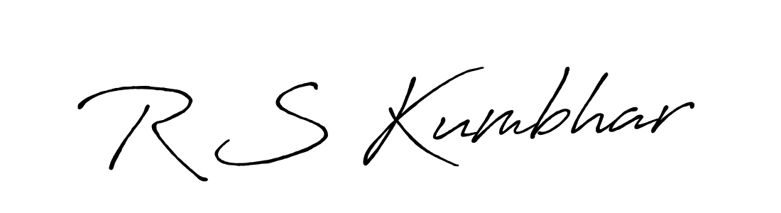 Similarly Antro_Vectra_Bolder is the best handwritten signature design. Signature creator online .You can use it as an online autograph creator for name R S Kumbhar. R S Kumbhar signature style 7 images and pictures png