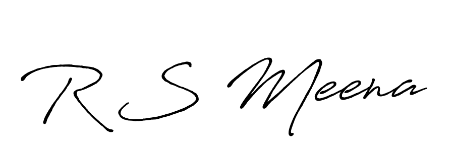 Also we have R S Meena name is the best signature style. Create professional handwritten signature collection using Antro_Vectra_Bolder autograph style. R S Meena signature style 7 images and pictures png