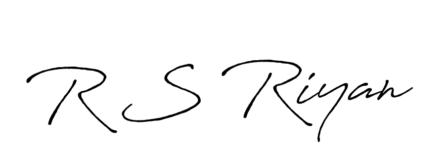 It looks lik you need a new signature style for name R S Riyan. Design unique handwritten (Antro_Vectra_Bolder) signature with our free signature maker in just a few clicks. R S Riyan signature style 7 images and pictures png