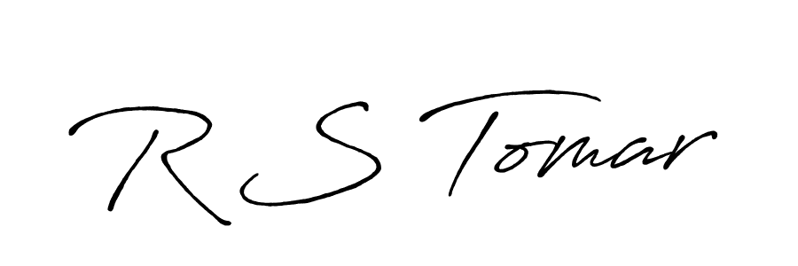 Also You can easily find your signature by using the search form. We will create R S Tomar name handwritten signature images for you free of cost using Antro_Vectra_Bolder sign style. R S Tomar signature style 7 images and pictures png