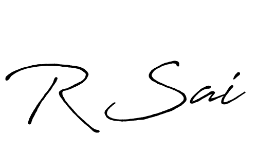 Make a beautiful signature design for name R Sai. Use this online signature maker to create a handwritten signature for free. R Sai signature style 7 images and pictures png