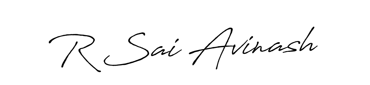 How to Draw R Sai Avinash signature style? Antro_Vectra_Bolder is a latest design signature styles for name R Sai Avinash. R Sai Avinash signature style 7 images and pictures png