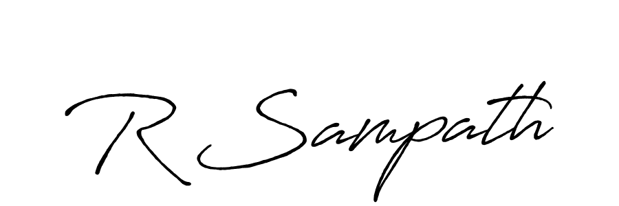 Once you've used our free online signature maker to create your best signature Antro_Vectra_Bolder style, it's time to enjoy all of the benefits that R Sampath name signing documents. R Sampath signature style 7 images and pictures png