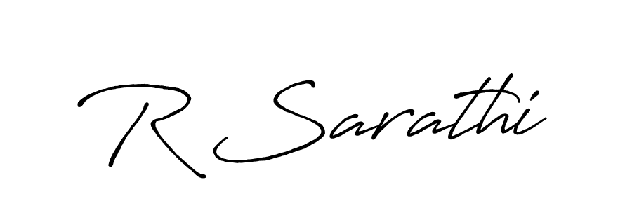 Also we have R Sarathi name is the best signature style. Create professional handwritten signature collection using Antro_Vectra_Bolder autograph style. R Sarathi signature style 7 images and pictures png