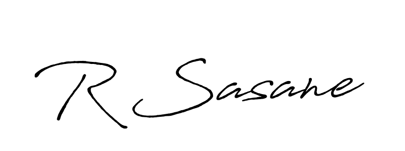 Make a beautiful signature design for name R Sasane. With this signature (Antro_Vectra_Bolder) style, you can create a handwritten signature for free. R Sasane signature style 7 images and pictures png