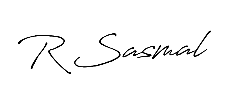 Antro_Vectra_Bolder is a professional signature style that is perfect for those who want to add a touch of class to their signature. It is also a great choice for those who want to make their signature more unique. Get R Sasmal name to fancy signature for free. R Sasmal signature style 7 images and pictures png