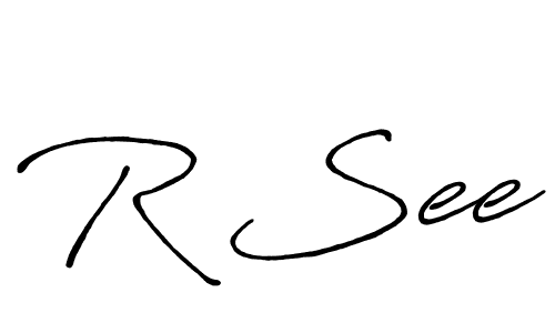 Use a signature maker to create a handwritten signature online. With this signature software, you can design (Antro_Vectra_Bolder) your own signature for name R See. R See signature style 7 images and pictures png