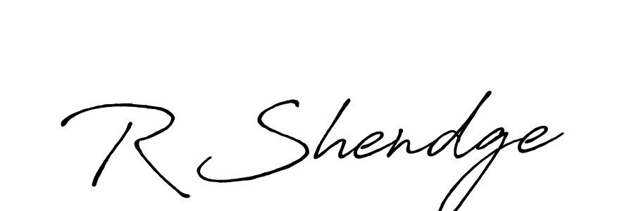 Make a beautiful signature design for name R Shendge. Use this online signature maker to create a handwritten signature for free. R Shendge signature style 7 images and pictures png