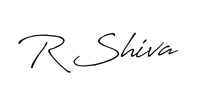 Once you've used our free online signature maker to create your best signature Antro_Vectra_Bolder style, it's time to enjoy all of the benefits that R Shiva name signing documents. R Shiva signature style 7 images and pictures png