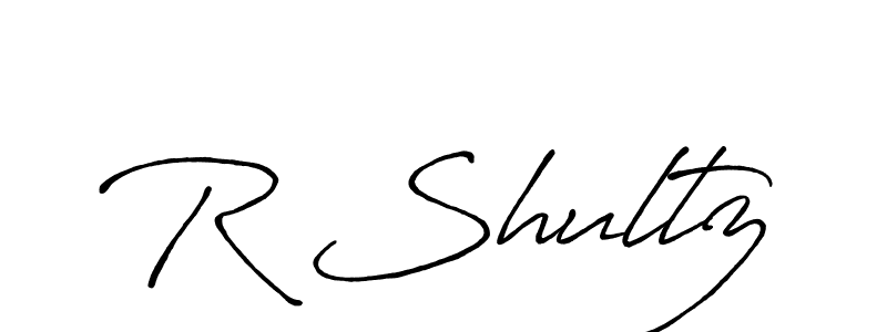 Also we have R Shultz name is the best signature style. Create professional handwritten signature collection using Antro_Vectra_Bolder autograph style. R Shultz signature style 7 images and pictures png