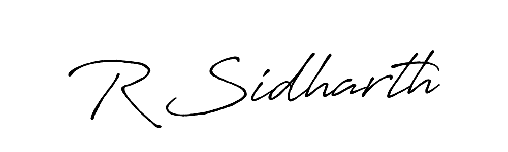 Antro_Vectra_Bolder is a professional signature style that is perfect for those who want to add a touch of class to their signature. It is also a great choice for those who want to make their signature more unique. Get R Sidharth name to fancy signature for free. R Sidharth signature style 7 images and pictures png