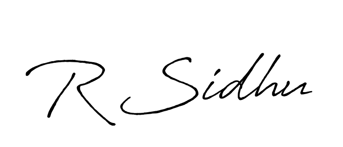 It looks lik you need a new signature style for name R Sidhu. Design unique handwritten (Antro_Vectra_Bolder) signature with our free signature maker in just a few clicks. R Sidhu signature style 7 images and pictures png