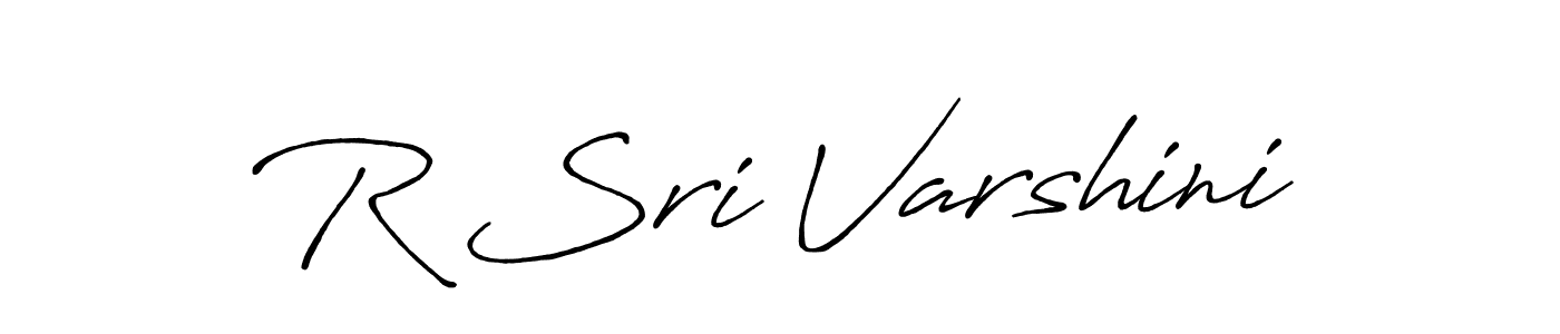 Use a signature maker to create a handwritten signature online. With this signature software, you can design (Antro_Vectra_Bolder) your own signature for name R Sri Varshini. R Sri Varshini signature style 7 images and pictures png