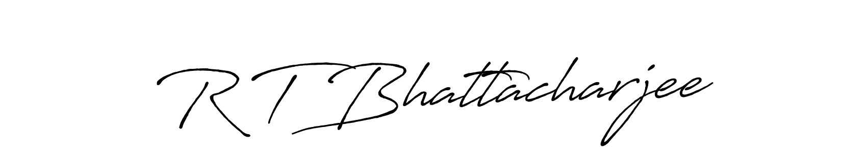 Also we have R T Bhattacharjee name is the best signature style. Create professional handwritten signature collection using Antro_Vectra_Bolder autograph style. R T Bhattacharjee signature style 7 images and pictures png