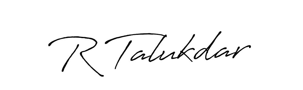 Also You can easily find your signature by using the search form. We will create R Talukdar name handwritten signature images for you free of cost using Antro_Vectra_Bolder sign style. R Talukdar signature style 7 images and pictures png