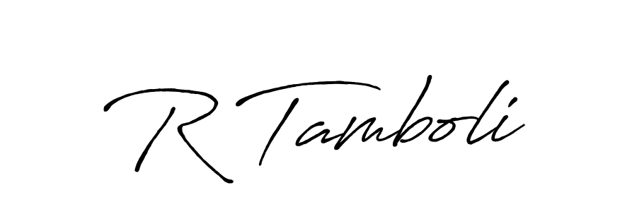 See photos of R Tamboli official signature by Spectra . Check more albums & portfolios. Read reviews & check more about Antro_Vectra_Bolder font. R Tamboli signature style 7 images and pictures png