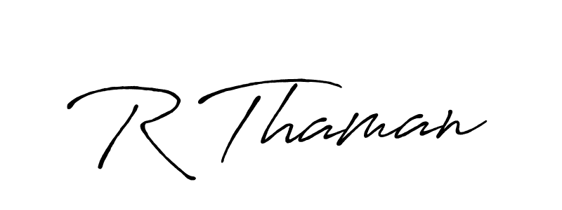 R Thaman stylish signature style. Best Handwritten Sign (Antro_Vectra_Bolder) for my name. Handwritten Signature Collection Ideas for my name R Thaman. R Thaman signature style 7 images and pictures png