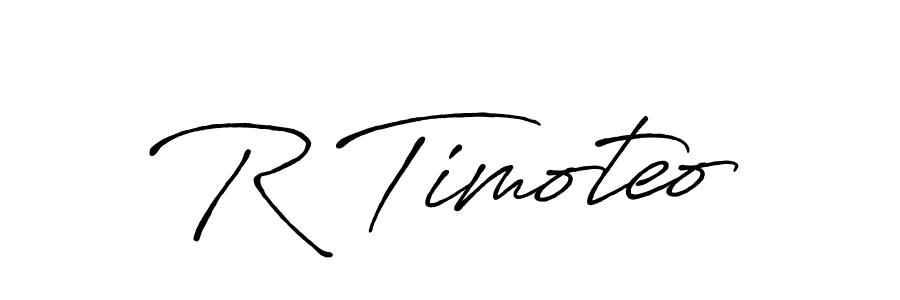 R Timoteo stylish signature style. Best Handwritten Sign (Antro_Vectra_Bolder) for my name. Handwritten Signature Collection Ideas for my name R Timoteo. R Timoteo signature style 7 images and pictures png