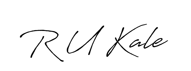 The best way (Antro_Vectra_Bolder) to make a short signature is to pick only two or three words in your name. The name R U Kale include a total of six letters. For converting this name. R U Kale signature style 7 images and pictures png