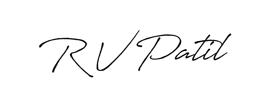 Here are the top 10 professional signature styles for the name R V Patil. These are the best autograph styles you can use for your name. R V Patil signature style 7 images and pictures png