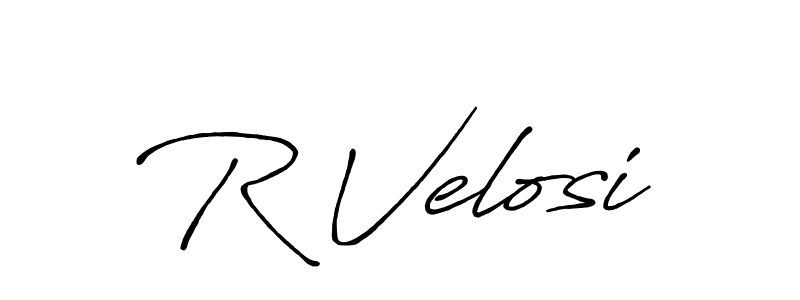 Antro_Vectra_Bolder is a professional signature style that is perfect for those who want to add a touch of class to their signature. It is also a great choice for those who want to make their signature more unique. Get R Velosi name to fancy signature for free. R Velosi signature style 7 images and pictures png