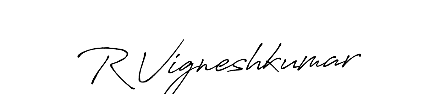 Once you've used our free online signature maker to create your best signature Antro_Vectra_Bolder style, it's time to enjoy all of the benefits that R Vigneshkumar name signing documents. R Vigneshkumar signature style 7 images and pictures png