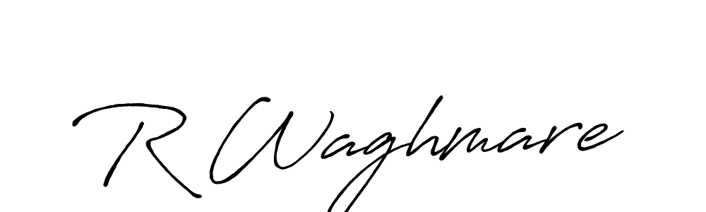 You should practise on your own different ways (Antro_Vectra_Bolder) to write your name (R Waghmare) in signature. don't let someone else do it for you. R Waghmare signature style 7 images and pictures png