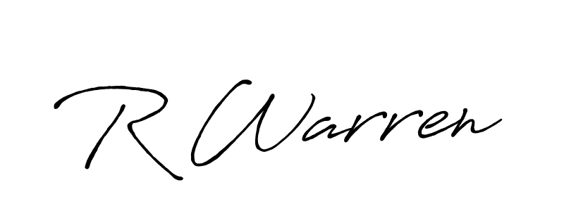 It looks lik you need a new signature style for name R Warren. Design unique handwritten (Antro_Vectra_Bolder) signature with our free signature maker in just a few clicks. R Warren signature style 7 images and pictures png