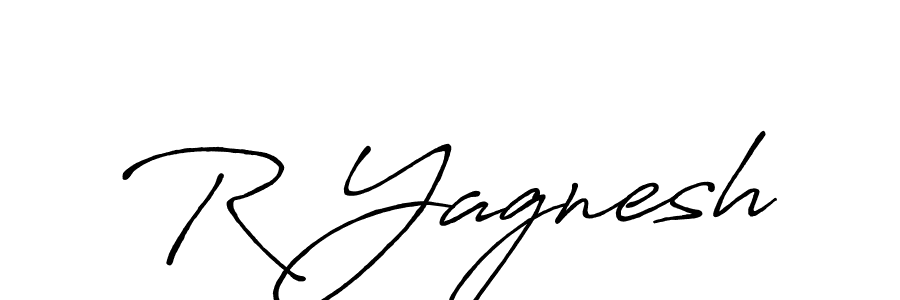 How to make R Yagnesh signature? Antro_Vectra_Bolder is a professional autograph style. Create handwritten signature for R Yagnesh name. R Yagnesh signature style 7 images and pictures png