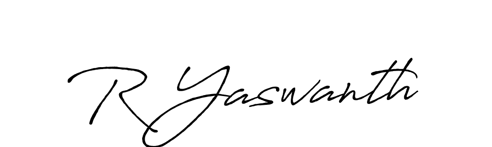 Similarly Antro_Vectra_Bolder is the best handwritten signature design. Signature creator online .You can use it as an online autograph creator for name R Yaswanth. R Yaswanth signature style 7 images and pictures png