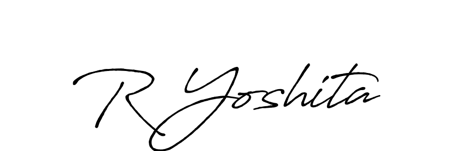 Antro_Vectra_Bolder is a professional signature style that is perfect for those who want to add a touch of class to their signature. It is also a great choice for those who want to make their signature more unique. Get R Yoshita name to fancy signature for free. R Yoshita signature style 7 images and pictures png