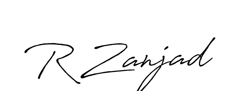 Best and Professional Signature Style for R Zanjad. Antro_Vectra_Bolder Best Signature Style Collection. R Zanjad signature style 7 images and pictures png