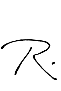 Also we have R. name is the best signature style. Create professional handwritten signature collection using Antro_Vectra_Bolder autograph style. R. signature style 7 images and pictures png