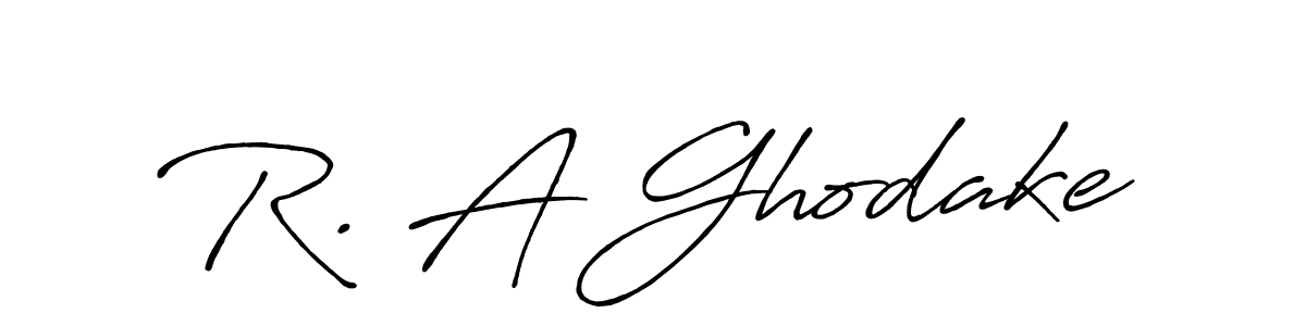 This is the best signature style for the R. A Ghodake name. Also you like these signature font (Antro_Vectra_Bolder). Mix name signature. R. A Ghodake signature style 7 images and pictures png