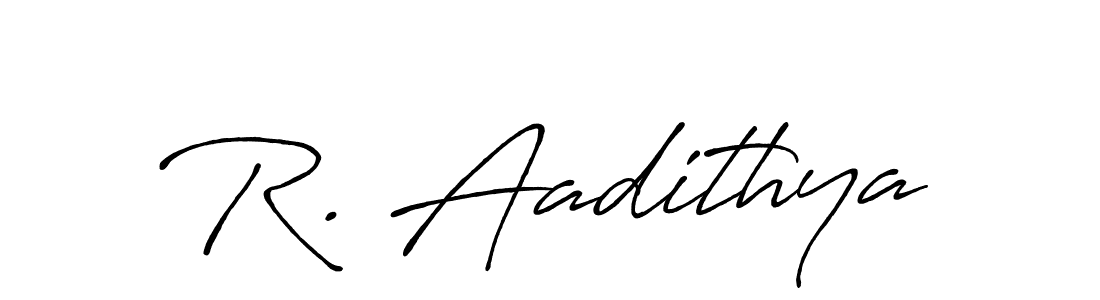 This is the best signature style for the R. Aadithya name. Also you like these signature font (Antro_Vectra_Bolder). Mix name signature. R. Aadithya signature style 7 images and pictures png