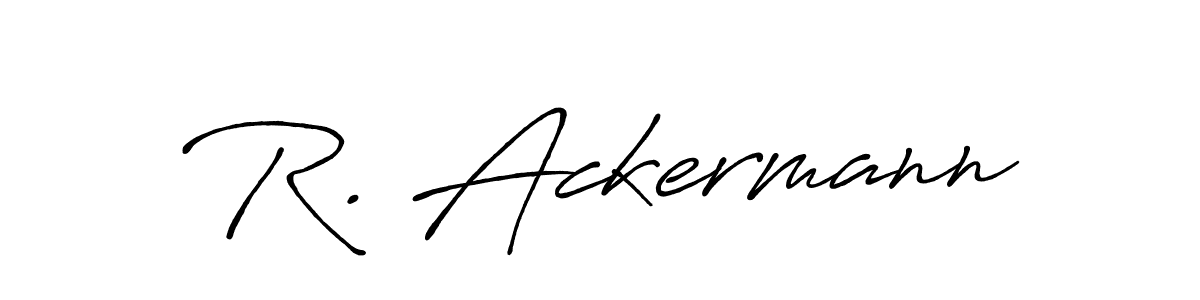 This is the best signature style for the R. Ackermann name. Also you like these signature font (Antro_Vectra_Bolder). Mix name signature. R. Ackermann signature style 7 images and pictures png