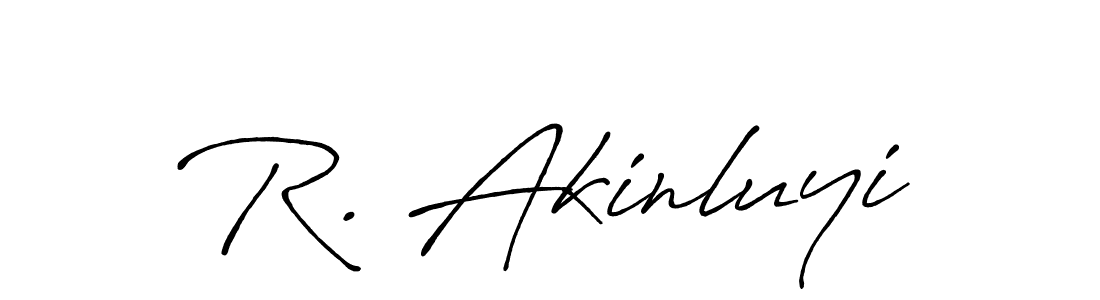 Antro_Vectra_Bolder is a professional signature style that is perfect for those who want to add a touch of class to their signature. It is also a great choice for those who want to make their signature more unique. Get R. Akinluyi name to fancy signature for free. R. Akinluyi signature style 7 images and pictures png