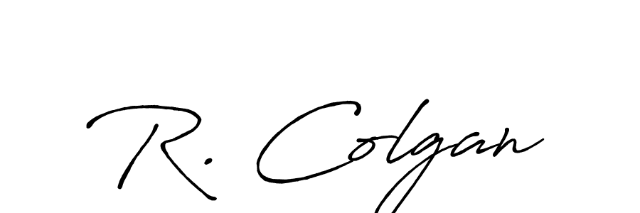 Best and Professional Signature Style for R. Colgan. Antro_Vectra_Bolder Best Signature Style Collection. R. Colgan signature style 7 images and pictures png