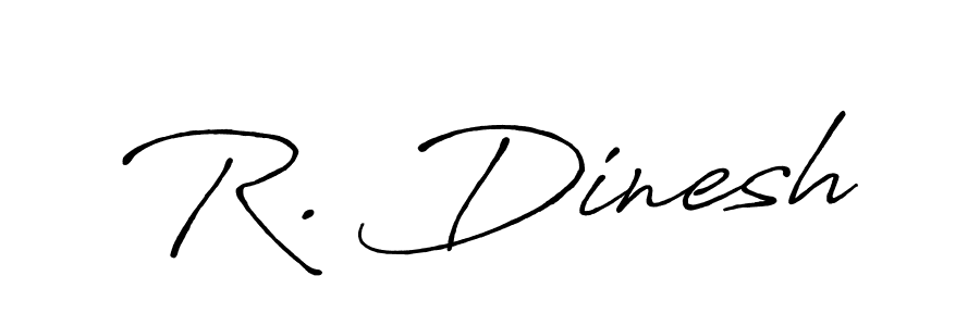 Make a beautiful signature design for name R. Dinesh. Use this online signature maker to create a handwritten signature for free. R. Dinesh signature style 7 images and pictures png