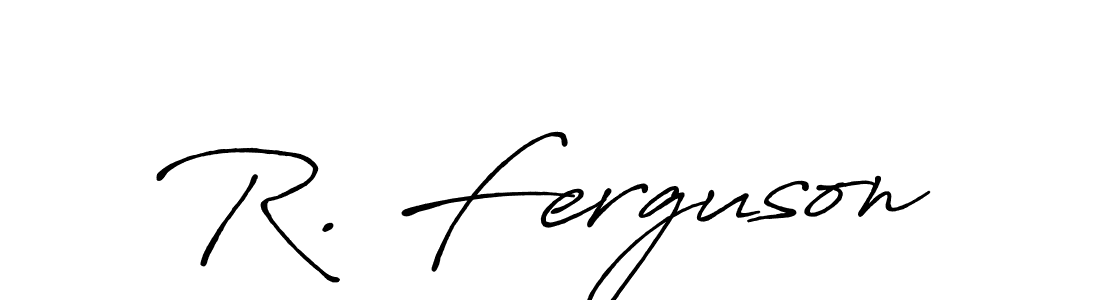 How to Draw R. Ferguson signature style? Antro_Vectra_Bolder is a latest design signature styles for name R. Ferguson. R. Ferguson signature style 7 images and pictures png