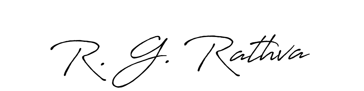 Make a short R. G. Rathva signature style. Manage your documents anywhere anytime using Antro_Vectra_Bolder. Create and add eSignatures, submit forms, share and send files easily. R. G. Rathva signature style 7 images and pictures png