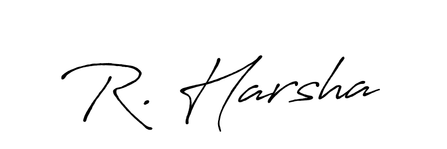 Check out images of Autograph of R. Harsha name. Actor R. Harsha Signature Style. Antro_Vectra_Bolder is a professional sign style online. R. Harsha signature style 7 images and pictures png