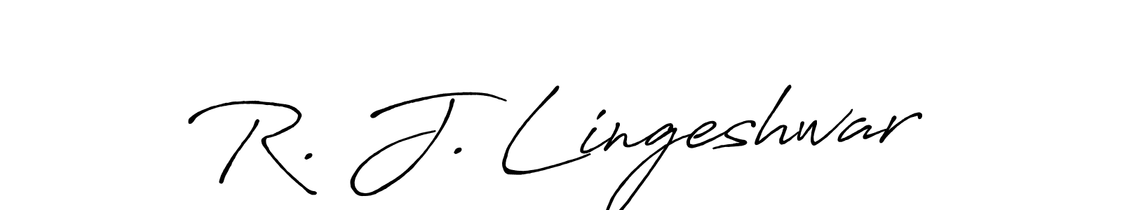 Make a short R. J. Lingeshwar signature style. Manage your documents anywhere anytime using Antro_Vectra_Bolder. Create and add eSignatures, submit forms, share and send files easily. R. J. Lingeshwar signature style 7 images and pictures png