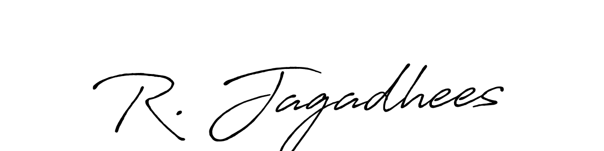 Check out images of Autograph of R. Jagadhees name. Actor R. Jagadhees Signature Style. Antro_Vectra_Bolder is a professional sign style online. R. Jagadhees signature style 7 images and pictures png