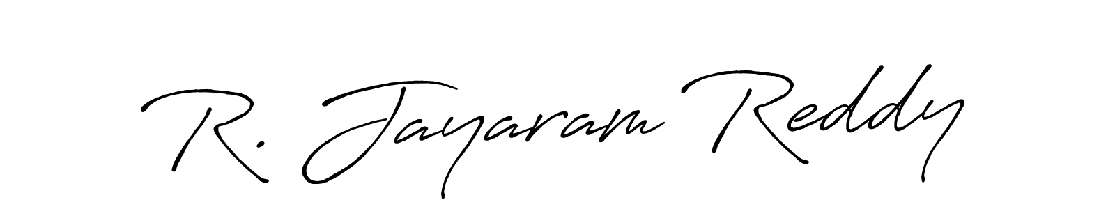 Use a signature maker to create a handwritten signature online. With this signature software, you can design (Antro_Vectra_Bolder) your own signature for name R. Jayaram Reddy. R. Jayaram Reddy signature style 7 images and pictures png