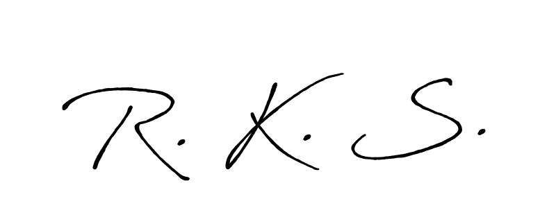 It looks lik you need a new signature style for name R. K. S.. Design unique handwritten (Antro_Vectra_Bolder) signature with our free signature maker in just a few clicks. R. K. S. signature style 7 images and pictures png