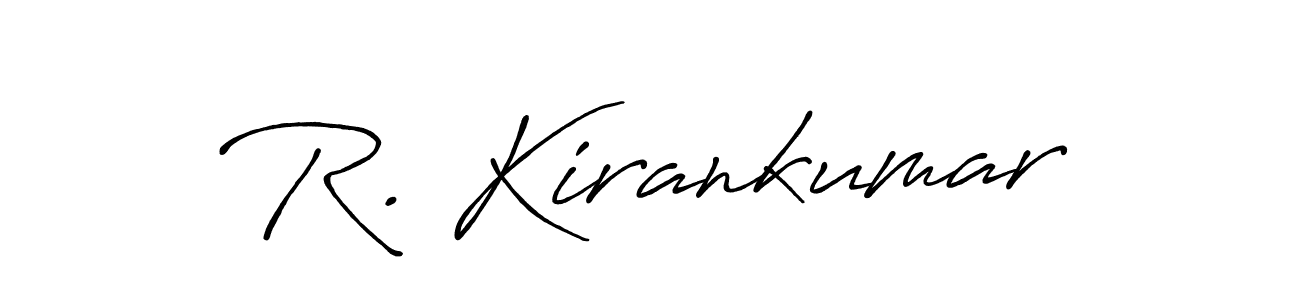 Similarly Antro_Vectra_Bolder is the best handwritten signature design. Signature creator online .You can use it as an online autograph creator for name R. Kirankumar. R. Kirankumar signature style 7 images and pictures png