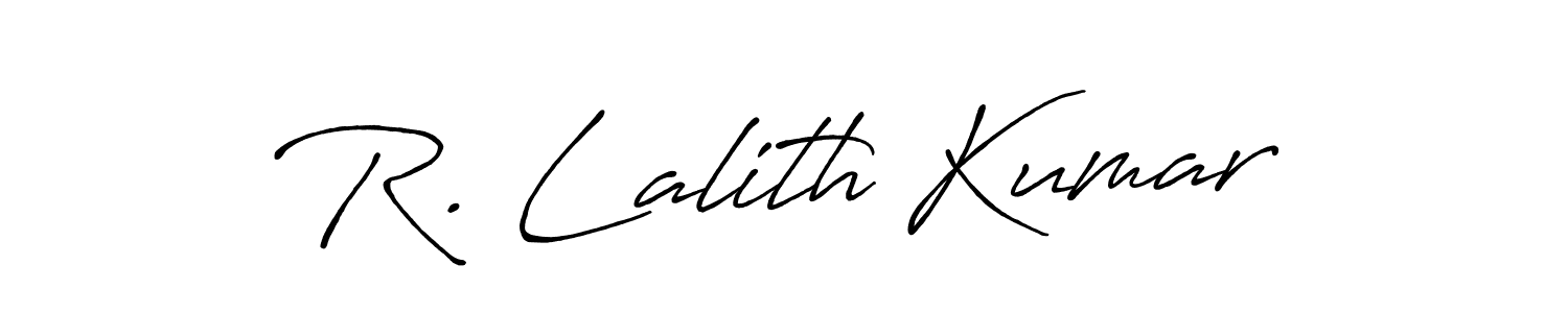 It looks lik you need a new signature style for name R. Lalith Kumar. Design unique handwritten (Antro_Vectra_Bolder) signature with our free signature maker in just a few clicks. R. Lalith Kumar signature style 7 images and pictures png